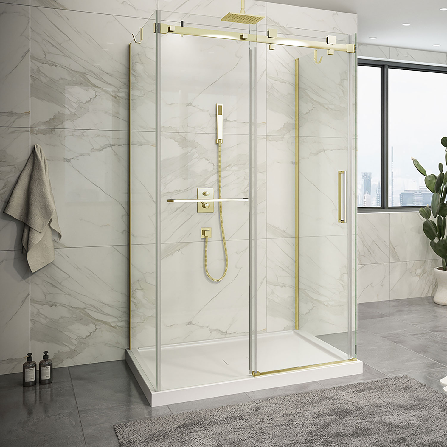 Shower door 48